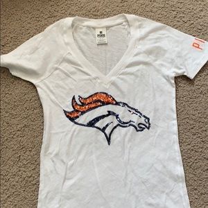 victoria’s secret PINK denver broncos shirt size S